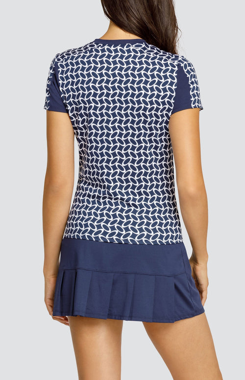 Ketra Top - Oval Geo - FINAL SALE