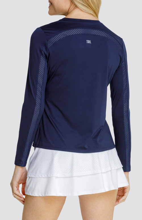 Gastonia Top - Navy Blue