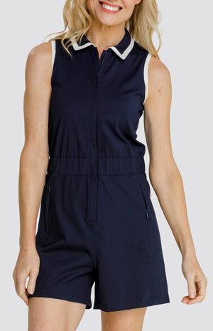 Lane 34" Romper - Night Navy