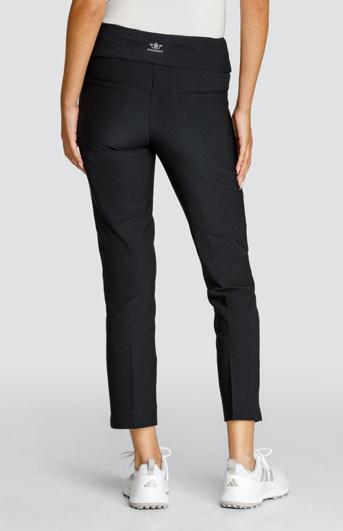 Florina 28" Ankle Pant - Onyx Black