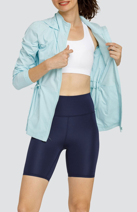 Nola Water Resistant Jacket - Blue Glow - FINAL SALE