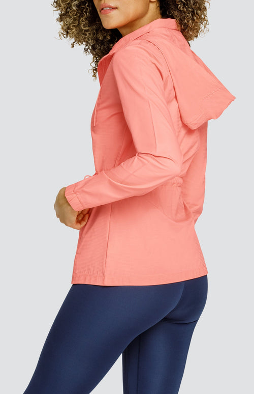 Nola Water Resistant Jacket - Melon Punch - FINAL SALE