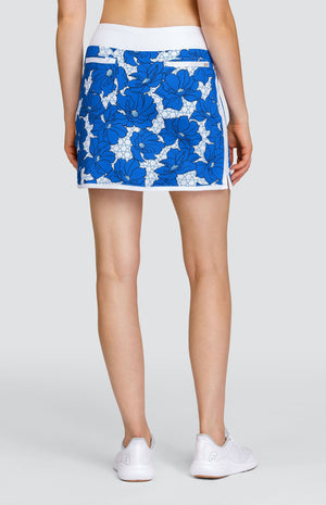 Elithia 17" Skort - Sicilly Blooms - FINAL SALE