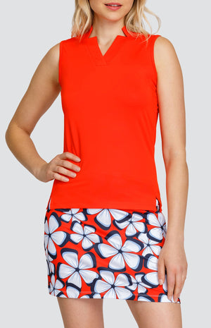 Araminthia Top - Cherry Tomato - FINAL SALE
