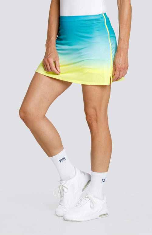 Navigate 14.5" Skort - Lemon Shore
