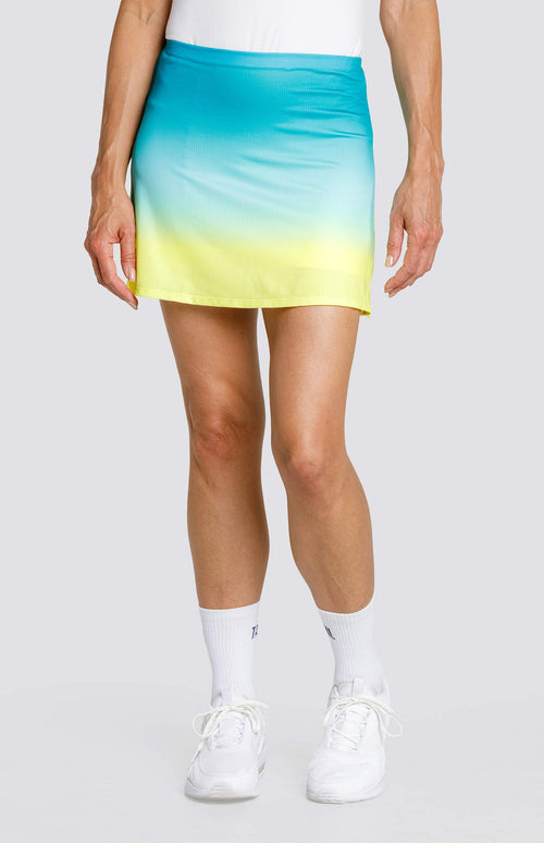 Navigate 14.5" Skort - Lemon Shore