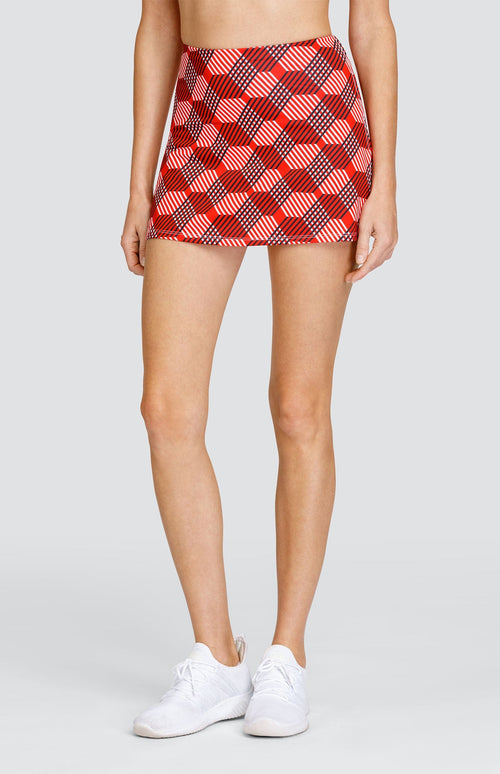 Capri 13.5" Skort - Hexagon Horizon - FINAL SALE