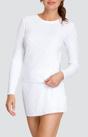 Cosima Top - Crystal Jacquard - FINAL SALE
