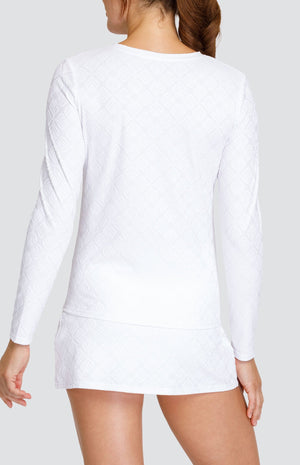 Cosima Top - Crystal Jacquard - FINAL SALE
