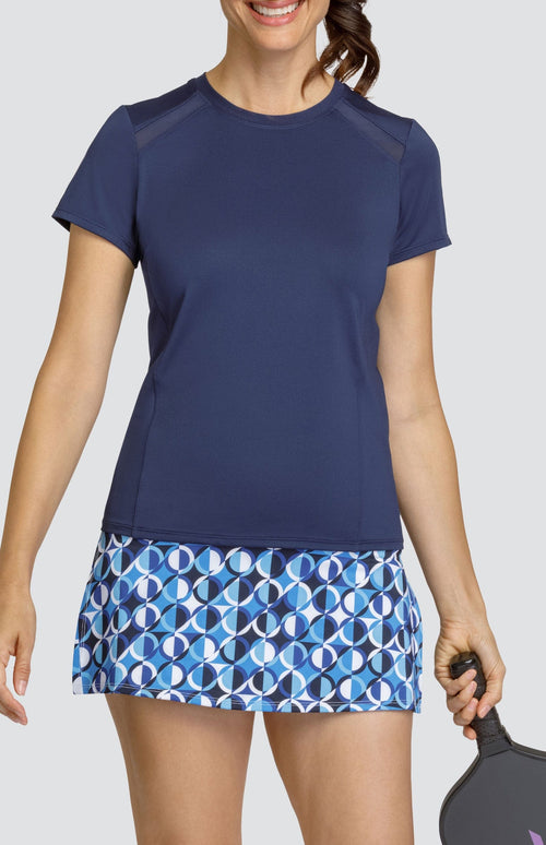 Lorenia Top - Navy Blue - FINAL SALE