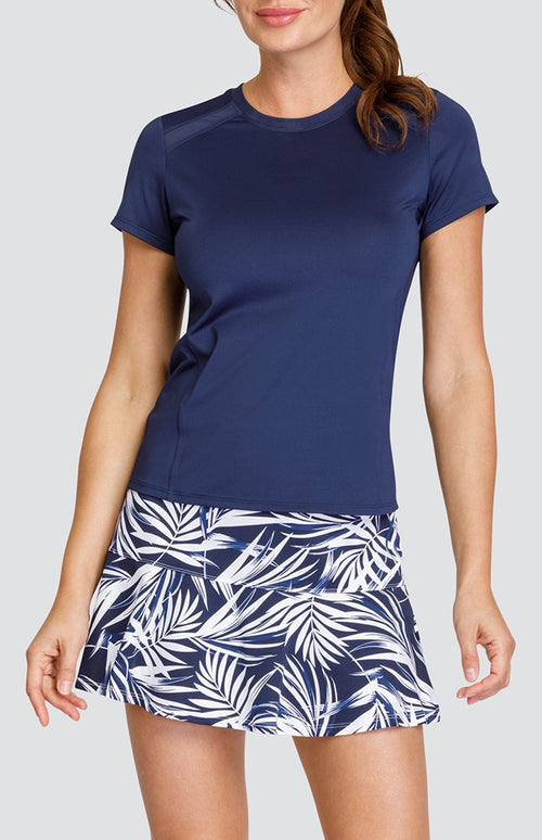 Lorenia Top - Navy Blue - FINAL SALE