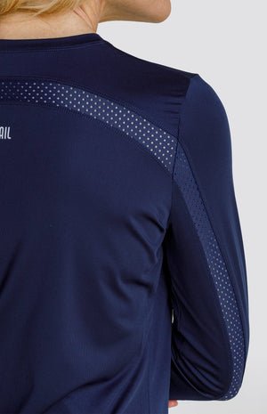 Gastonia Top - Navy Blue