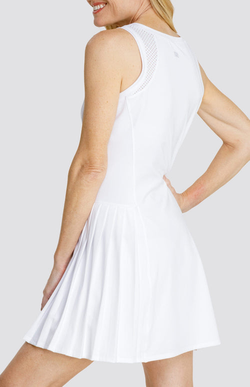 Sinaya 33" Dress - Chalk White
