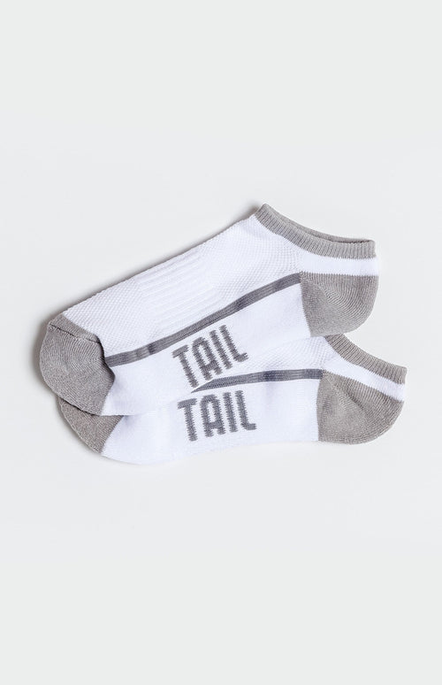 Perfect No-Show Socks - Chalk/Silver - FINAL SALE
