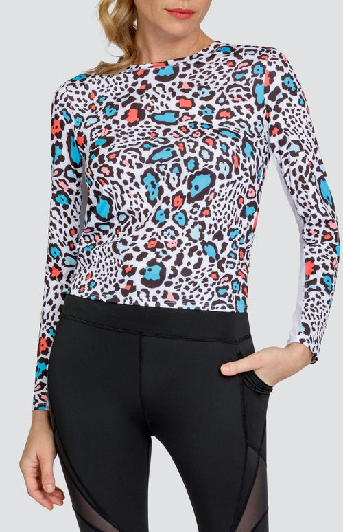 Nyko Top - Beach Leopard - FINAL SALE