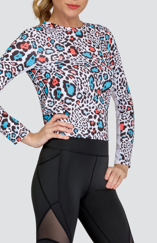 Nyko Top - Beach Leopard - FINAL SALE