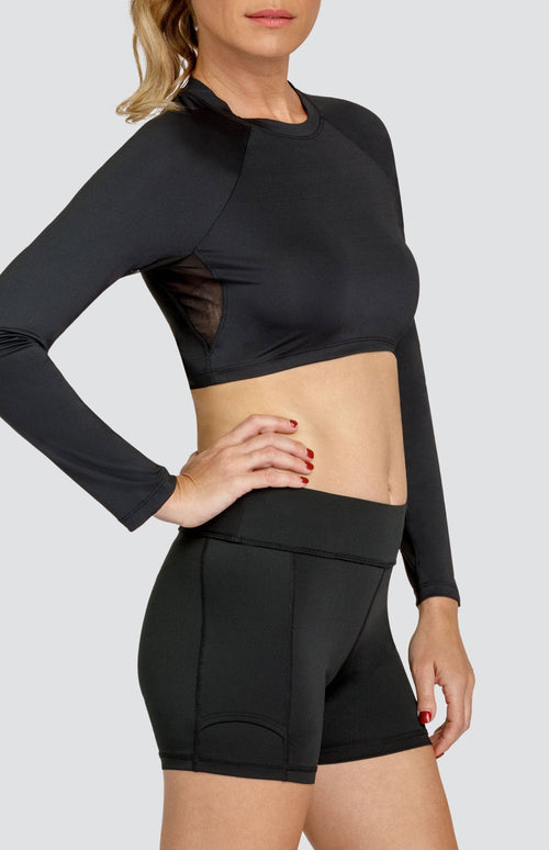 Sasha Layering Top - Onyx Black - FINAL SALE