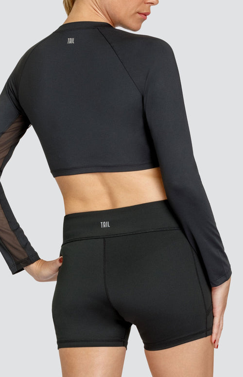 Sasha Layering Top - Onyx Black - FINAL SALE