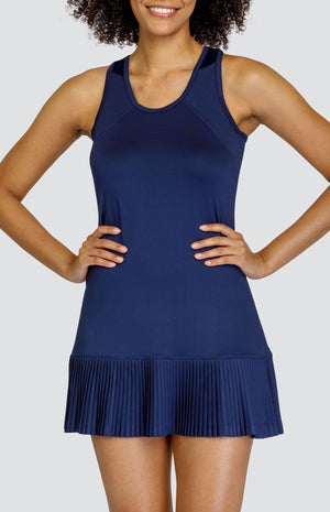 Coletta 32" Dress - Navy Blue - FINAL SALE