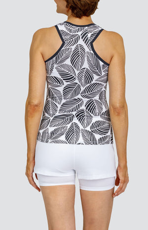 Rumary Tank - Botanical Leaves - FINAL SALE