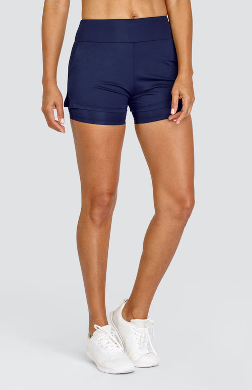 Lulie 4" Short - Navy Blue - FINAL SALE